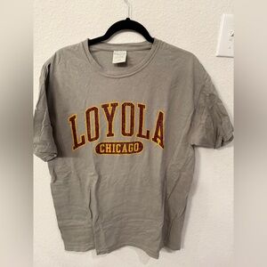 Gray Loyola Chicago T-Shirt